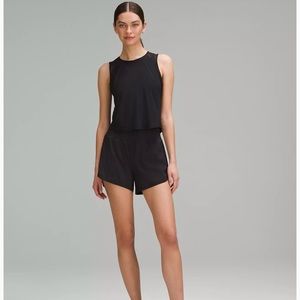 Lululemon Relaxed Black Running Short Women’s size 12